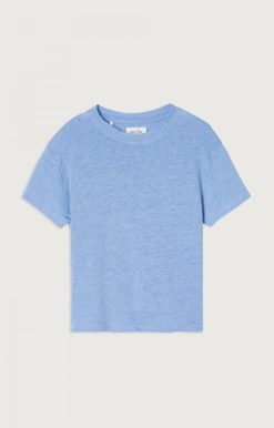 Wholesale American Vintage T-Shirt Enfant Pobsbury Bleu Ciel