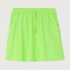 New American Vintage Jupe Femme Lopintale Pomme Fluo