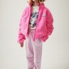 Clearance American Vintage Veste Enfant Hoktown Pink Acid Chine