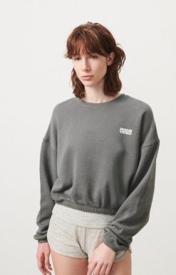 Online American Vintage Sweat Femme Doven Metal Surteint