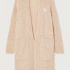 Best American Vintage Gilet Femme Zolly Beige Clair Chine