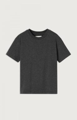 Online American Vintage T-Shirt Enfant Gamipy Anthracite Chine