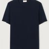 Wholesale American Vintage T-Shirt Homme Decatur Navy