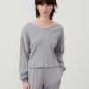 Online American Vintage Sweat Femme Tyxibay Gris Vintage