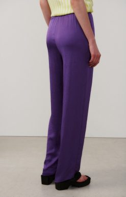 New American Vintage Pantalon Femme Widland Neon Purple