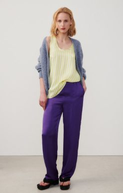 New American Vintage Pantalon Femme Widland Neon Purple