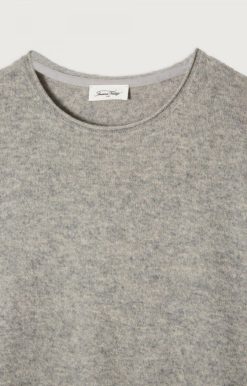 New American Vintage Pull Homme Ducksbay Gris Chine