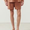 Hot American Vintage Short Homme Kabird Creme De Marron