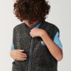 Best American Vintage Veste Enfant Hoktown Anthracite Chine