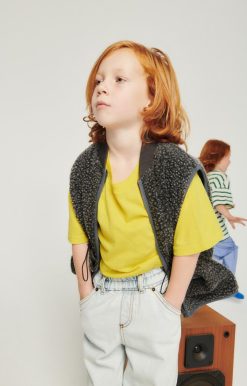 Best American Vintage Veste Enfant Hoktown Anthracite Chine