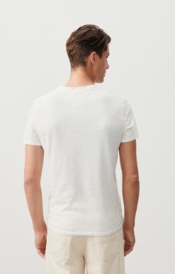 New American Vintage T-Shirt Homme Gamipy Blanc