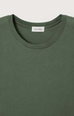 Hot American Vintage T-Shirt Homme Decatur Army