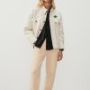 Clearance American Vintage Veste Femme Spywood Ecru