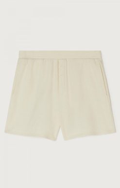 Clearance American Vintage Short Homme Bobypark Ecru