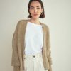 Wholesale American Vintage Gilet Femme East Beige Chine