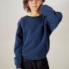 Online American Vintage Sweat Enfant Izubird Navy Vintage