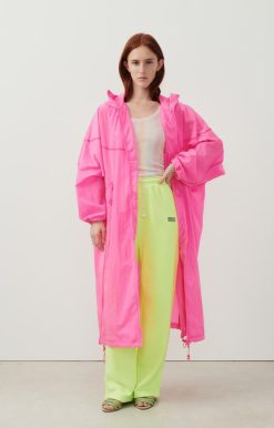 Wholesale American Vintage Manteau Femme Ikino Pink Acid