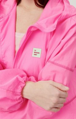 Wholesale American Vintage Manteau Femme Ikino Pink Acid