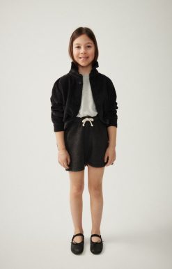 Online American Vintage Short Enfant Bobypark Anthracite Chine