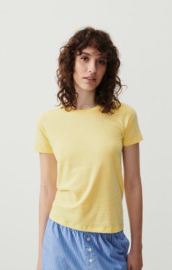 Online American Vintage T-Shirt Femme Gamipy Citronnade