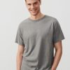 Wholesale American Vintage T-Shirt Homme Vupaville Gris Chine