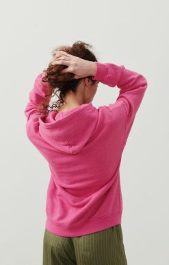 Wholesale American Vintage Sweat Femme Doven Fuchsia Surteint