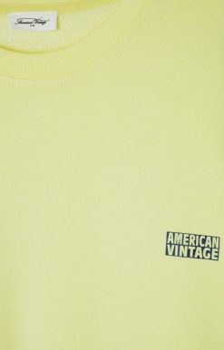 Best American Vintage Sweat Homme Izubird Lemon Curd Vintage