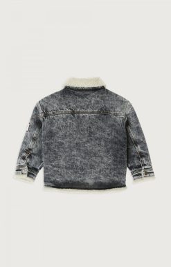 Online American Vintage Veste Enfant Yopday Snow Black