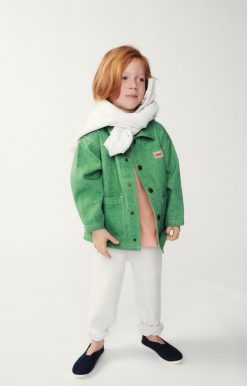 Wholesale American Vintage Veste Enfant Tineborow Basilic