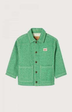 Wholesale American Vintage Veste Enfant Tineborow Basilic