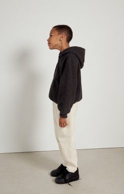 Online American Vintage Sweat Enfant Bobypark Anthracite Chine