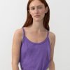 New American Vintage Debardeur Femme Gamipy Violet