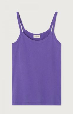 New American Vintage Debardeur Femme Gamipy Violet