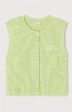 Wholesale American Vintage Gilet Femme East Lime Chine