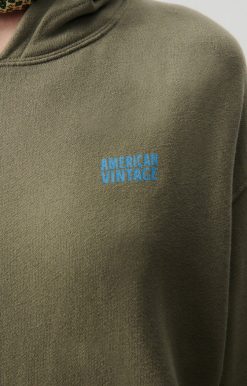 Best American Vintage Sweat Femme Izubird Sauge Vintage