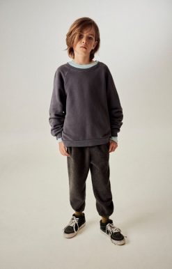 Online American Vintage Jogging Enfant Bobypark Anthracite Chine