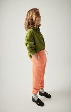 Online American Vintage Jogging Enfant Doven Orange Fluo Surteint