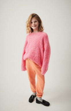 Online American Vintage Jogging Enfant Doven Orange Fluo Surteint