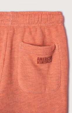 Online American Vintage Jogging Enfant Doven Orange Fluo Surteint