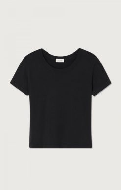 Hot American Vintage T-Shirt Femme Gamipy Noir