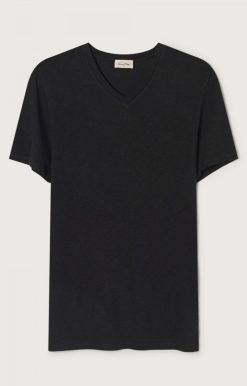 Wholesale American Vintage T-Shirt Homme Bysapick Noir