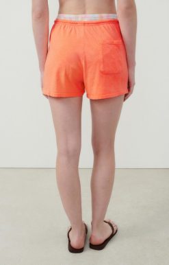 Wholesale American Vintage Short Femme Lopintale Orange Fluo