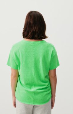 Online American Vintage T-Shirt Femme Sonoma Perruche Fluo