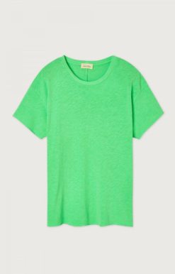 Online American Vintage T-Shirt Femme Sonoma Perruche Fluo