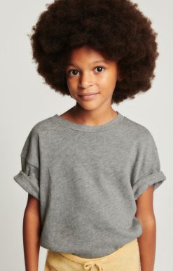 New American Vintage T-Shirt Enfant Sonoma Gris Chine