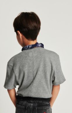 New American Vintage T-Shirt Enfant Sonoma Gris Chine