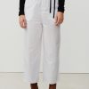 New American Vintage Pantalon Femme Ryty Blanc