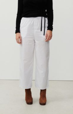 New American Vintage Pantalon Femme Ryty Blanc