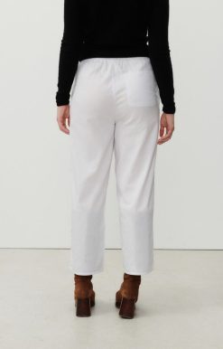 New American Vintage Pantalon Femme Ryty Blanc