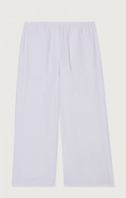 New American Vintage Pantalon Femme Ryty Blanc